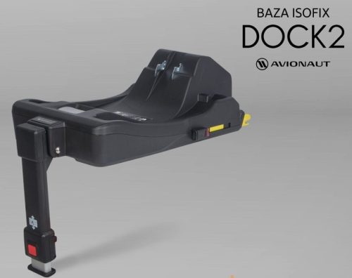 AVIONAUT DOCK 2 Black Isofix Bázistalp I-size Cosmo autóshordozóhoz